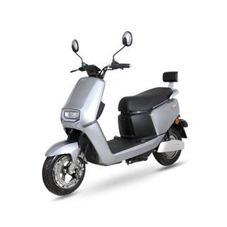 OPAI欧派2021款K1新国标豪华电动车摩托车电摩60V72可上牌V电瓶车踏板电摩 升级金属钛灰