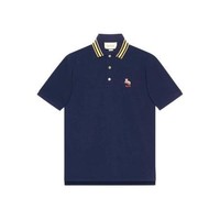 GUCCI 古驰 男士短袖POLO衫 636403 XJCXW 4535 蓝色 XXL