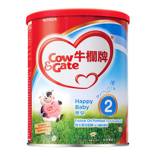 Cow&Gate 牛栏 乐儿系列 较大婴儿奶粉 港版 2段 900g