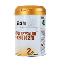 Dumex 多美滋 铂优加系列 较大婴儿奶粉 国产版 2段 900g