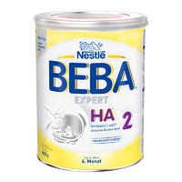 BEBA 雀巢 HA系列 较大婴儿特殊配方奶粉 德版 2段 800g
