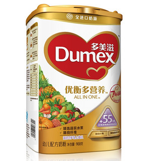 Dumex 多美滋 优衡多营养系列 幼儿奶粉 国产版 3段 900g