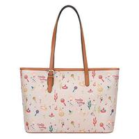 Mexican 稻草人 女士单肩托特包 82011180119 涂鸦款 卡其色 小号