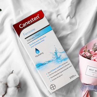 Canesten 凯妮汀 原装进口拜耳女性私处洗液200毫升/瓶温和清洁经期可用
