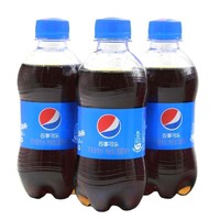 限新用户：PEPSI 百事 可乐 无糖 碳酸饮料 300ml*5瓶