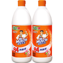 Mr Muscle 威猛先生 84消毒液500g*2瓶