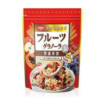 日清食品 NISSIN原装进口 日清丰盛果实谷物麦片500g 即食水果麦片 冲饮谷物 混合水果味