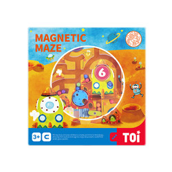 TOI 图益 儿童益智玩具掌上滚珠星球 木质磁性迷宫走珠宝宝早教2-3-4-5岁 男孩女孩生日六一礼物