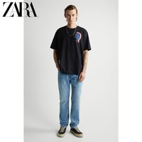 ZARA 07215450427 男装小直筒牛仔裤
