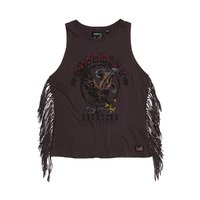 SUPERDRY 极度干燥 女士背心 SG60004EO 水洗碳色 XS