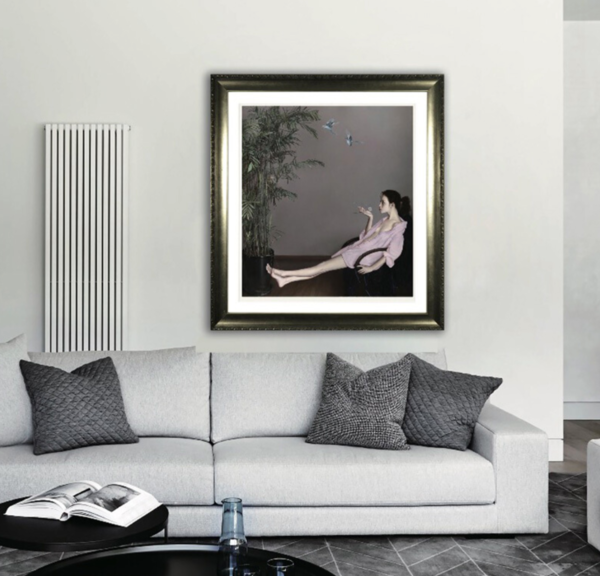 buybuyart买买艺术李贵君蒲公英国内艺术家名画795x703cm装饰画