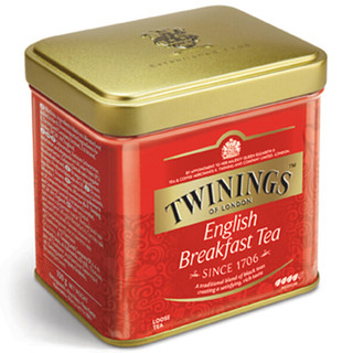 TWININGS 川宁 英式早餐红茶 100g 听装