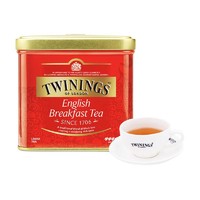 TWININGS 川宁 英式早餐红茶 100g 听装