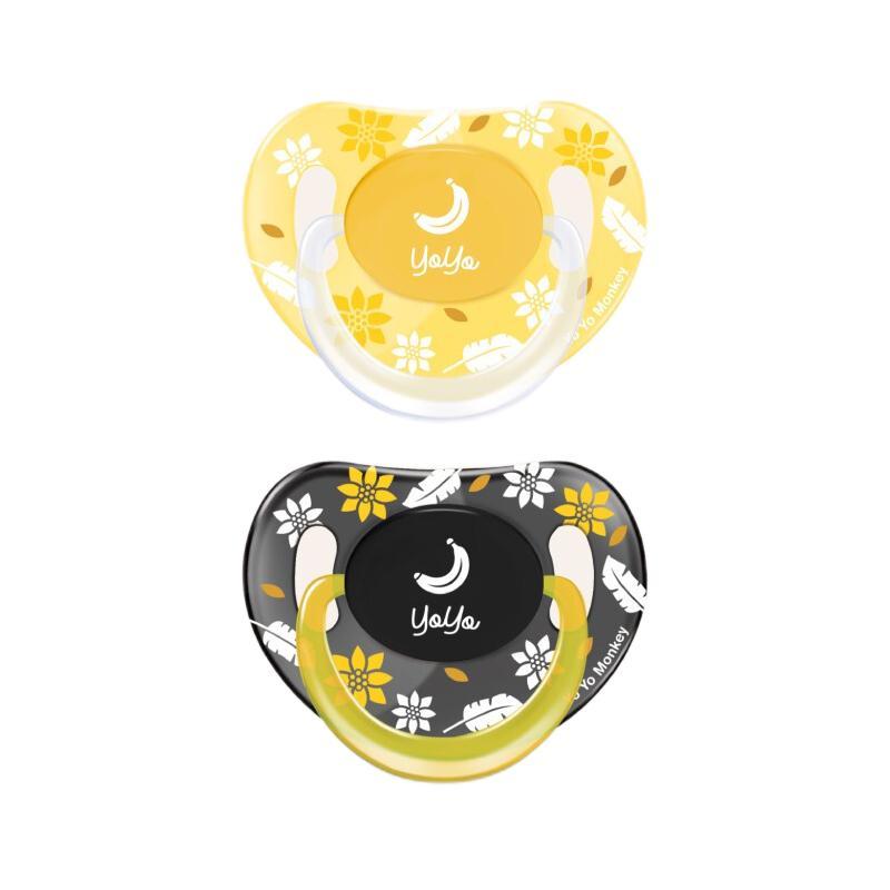 Yo Yo Monkey 优优马骝 OG2016 安抚奶嘴 优优二阶段 5-8个月 2个装