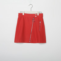 丽丽 LILY 117430F6511 女士A型拉链短裙商务通勤半身裙