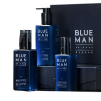 PRIME BLUE 尊蓝 男士护肤品套装礼盒情人节礼物送男友男生控油补水 洗面奶水乳