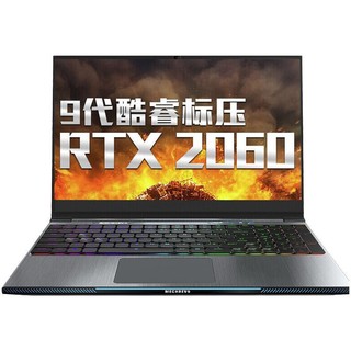 MECHREVO 机械革命 深海幽灵 Z2 15.6英寸 游戏本 太空灰(酷睿i7-9750H、RTX 2060 6G、16GB、512GB SSD+1TB HDD、1080P、144Hz）