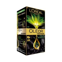 L'OREAL PARIS 巴黎欧莱雅 欧莱雅臻萃染发剂男女自然黑色遮盖白发自己在家染发膏霜官方正品 1件装