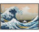 仟象映画 神奈川冲浪里挂画  120x80cm 胡桃色实木框