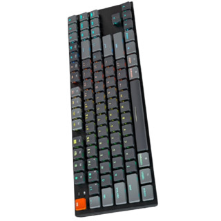 keychron K1 87键 蓝牙双模无线机械键盘 黑色 佳达隆矮青轴 RGB