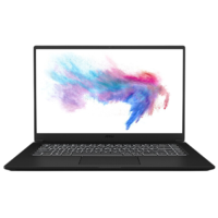 MSI 微星 新世代 Modern 15 15.6英寸 设计本 黑色(酷睿i7-10510U、MX250、32GB、2TB SSD、1080P、IPS)