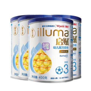 illuma 启赋 幼儿奶粉 国行版 3段 400g*4罐