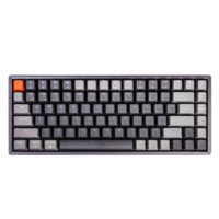 Keychron K2 84键 双模无线机械键盘 黑色 佳达隆G轴茶轴 RGB