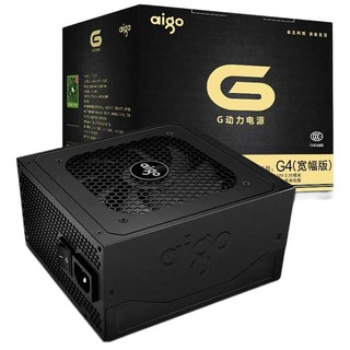 aigo 爱国者 G4 宽幅版（80%）非模组ATX电脑电源 450W