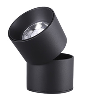 NVC Lighting 雷士照明 E-NLED984 折叠明装筒射灯 9W 暖白光 黑色