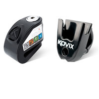 KOVIX KD6 碟刹锁+专用锁架 磨砂黑