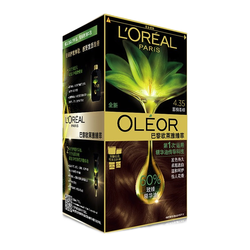 L'OREAL PARIS 巴黎欧莱雅 臻萃染发霜 #4.35雾桐茶棕 1盒