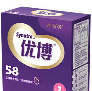 Synutra 圣元 优博58系列 较大婴儿奶粉 国产版 2段 400g