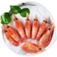 PLUS会员：浓鲜时光 北极头籽甜虾 2.15kg礼盒装