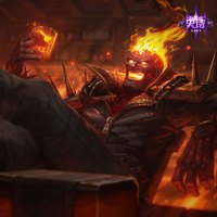 LEAGUE OF LEGENDS 英雄联盟 英雄皮肤 V字仇杀者 布兰德