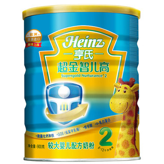 Heinz 亨氏 超金智儿高系列 较大婴儿奶粉 国行版 2段 900g