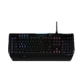 logitech 罗技 G910 123键 有线机械键盘 黑色 ROMER-G轴 RGB +短款鼠标垫