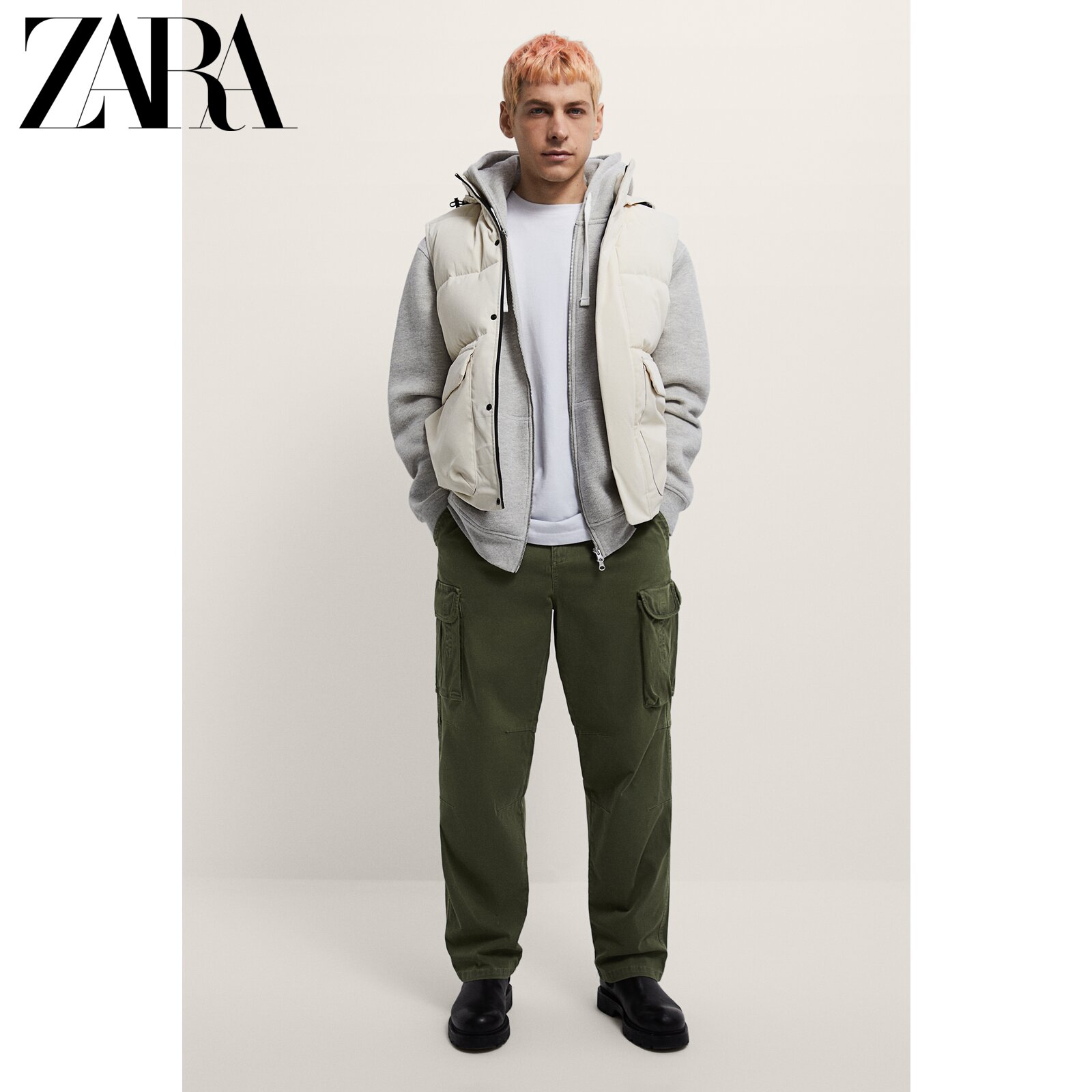 ZARA 00029405251 男士棉服