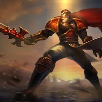 LEAGUE OF LEGENDS 英雄联盟 英雄皮肤 战神阿瑞斯 盖伦