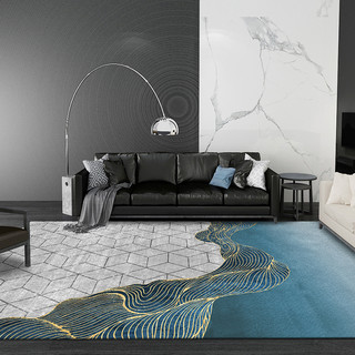 homelover 现代简约沙发茶几毯轻奢高级客厅地毯北欧卧室地垫家用地毯大面积