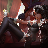 LEAGUE OF LEGENDS 英雄联盟 英雄皮肤 法国女仆 奈德丽