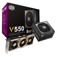 COOLER MASTER 酷冷至尊 V550 金牌（90%）全模组ATX电源 550W +耕升 RTX 3060 显卡 12GB 电源套装