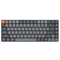 Keychron K3 84键 蓝牙双模机械键盘 黑色 佳达隆矮茶轴 单光