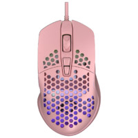 Akko 艾酷 LW325 有线鼠标 2500DPI RGB 粉色