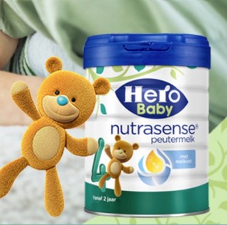 Hero Baby nutrasense系列 白金版儿童奶粉 荷兰版 4段 700g*3罐