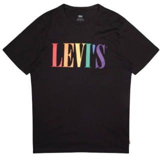 Levi's 李维斯 Pride彩虹系列 男女款圆领短袖T恤 24671-0020