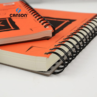 CANSON 康颂 XL素描簿 8K 橙色