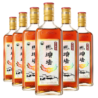马头墙 黄酒 无焦糖色九年原浆花雕酒整箱装 手工冬酿加饭酒养生黄酒无添加半干型  送礼 弥香9年500ml*6瓶/箱