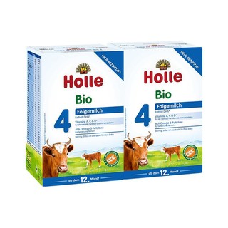 Holle 泓乐 有机系列 儿童奶粉 德版 4段 600g*8盒