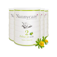 NANNY care 较大婴儿羊奶粉 英版 2段 900g*4罐