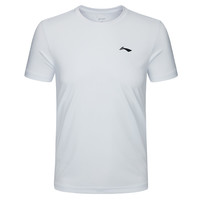 LI-NING 李宁 男子速干T恤 白色 XXXL